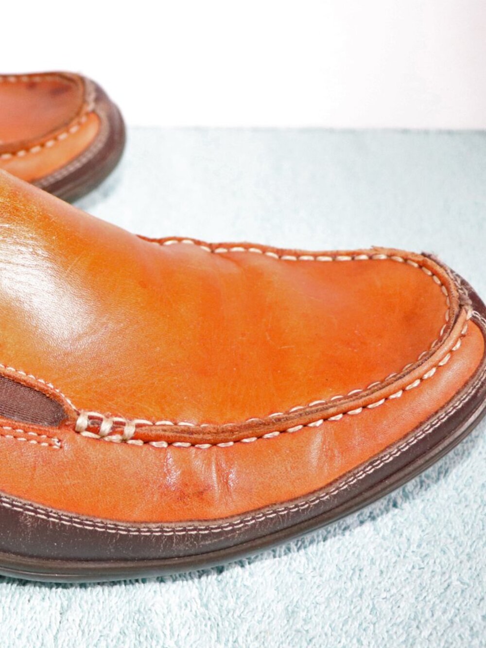 Cole Haan Slip On Driving Loafers Men's Size 9.5Mr Brown Leather Casual